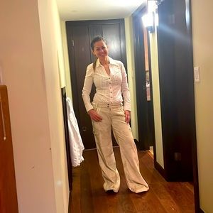 Da Nang Small beige wide leg